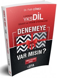 Benim Hocam Yayınları Yksdil 5 Deneme Sınavı Ve Video Çözümleri (Efa Serisi)