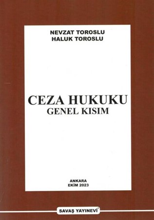 Ceza Hukuku Genel Kısım- 27. BASKI