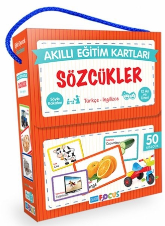Blue Focus Akıllı Eğitim Kartkarı - Sözcükler