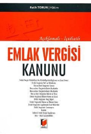 Açıklamalı – İçtihatlı Emlak Vergisi Kanunu