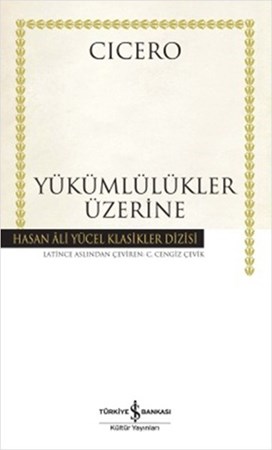 Yükümlülükler Üzerine Hasan Ali Yücel Klasikleri Ciltli