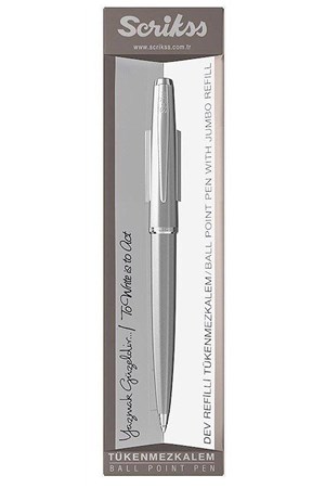 Scrikss Tükenmez Kalem Seri 78M Krom