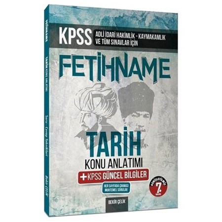 KPSS Adli ve İdari Hakimlik Fetihname Tarih Konu Anlatımlı