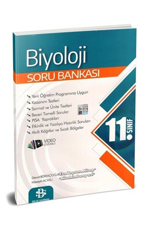 11.Sınıf Biyoloji Soru Bankası 2022