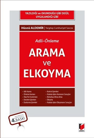 Adli-Önleme Arama ve Elkoyma