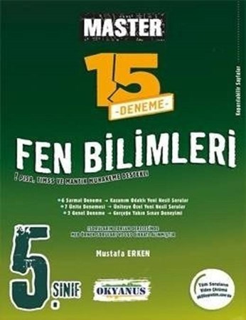 Okyanus 5. Sınıf Fen Bilimleri Master 15 Deneme