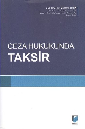 Ceza Hukukunda Taksir