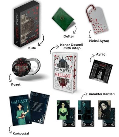 Gallant Özel Kutulu Set -Ciltli