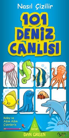 101 Deniz Canlısı  Nasıl Çizilir - 3. Kitap