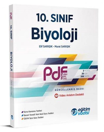 10. Sınıf Biyoloji Güncel PDF Planlı Ders Föyü