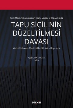 Tapu Sicilinin Düzeltilmesi Davası