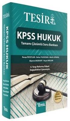 Tesir KPSS Hukuk - Tamamı Çözümlü Soru Bankası