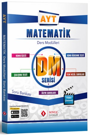 AYT Matematik DM Ders Modülleri Soru Bankası