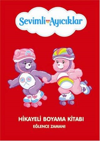 Eğlence Zamanı Hikayeli Boyama Kitabı Sevimli Ayıcıklar