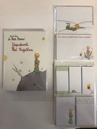 Kpr424 Yapışkanlı Not Defteri Beyaz Kapak