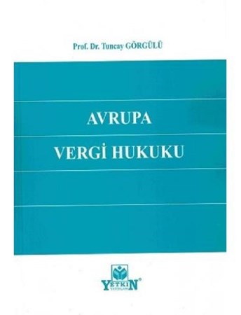 Avrupa Vergi Hukuku