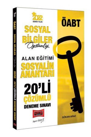 ÖABT Sosyal Bilgiler Öğretmenliği Sosyalin Anahtarı Çözümlü 20'li Deneme