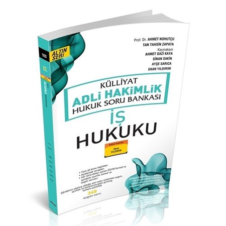 Külliyat İş Hukuku Soru Bankası Adli Hakimlik -2021