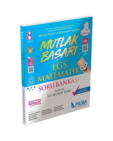 Muba Yayınları Mutlak Başarı LGS Matematik Soru Bankası