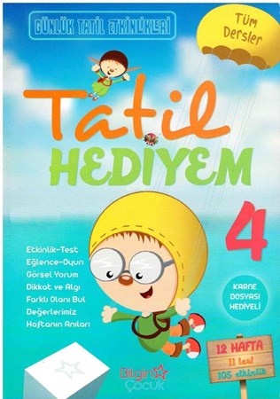 4. Sınıf Tüm Dersler Tatil Hediyem