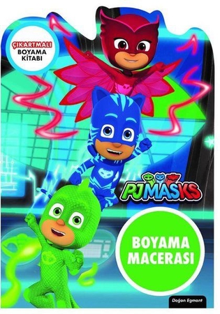 Pjmasks Özel Kesimli Boyama Macerası