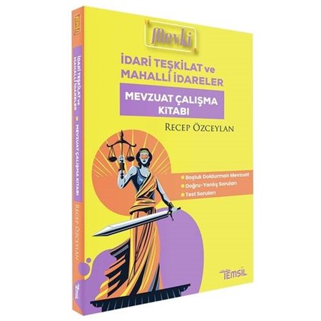 Mevki İdari Teşkilat ve Mahalli İdareler Mevzuat Çalışma Kitabı